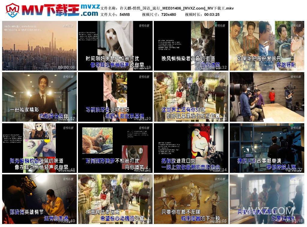 许天麒-悄悄_国语_流行_MEE01406